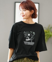 【ムラサキスポーツ限定】TOY MACHINE/トイマシーン ビックシルエットTシャツ 刺繍 MTMSEST25