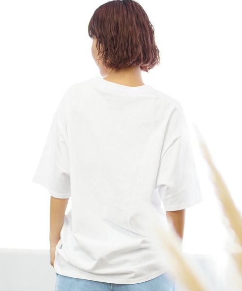 TOY MACHINE(トイ マシーン)の「【ムラサキスポーツ限定】TOY MACHINE/トイマシーン ビックシルエットTシャツ 刺繍 MTMSEST25(Tシャツ/カットソー・レディース・ブラック/ホワイト・M/L/XL)」の6枚目の写真