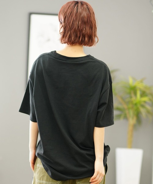 TOY MACHINE(トイ マシーン)の「【ムラサキスポーツ限定】TOY MACHINE/トイマシーン ビックシルエットTシャツ 刺繍 MTMSEST25(Tシャツ/カットソー・レディース・ブラック/ホワイト・M/L/XL)」の13枚目の写真