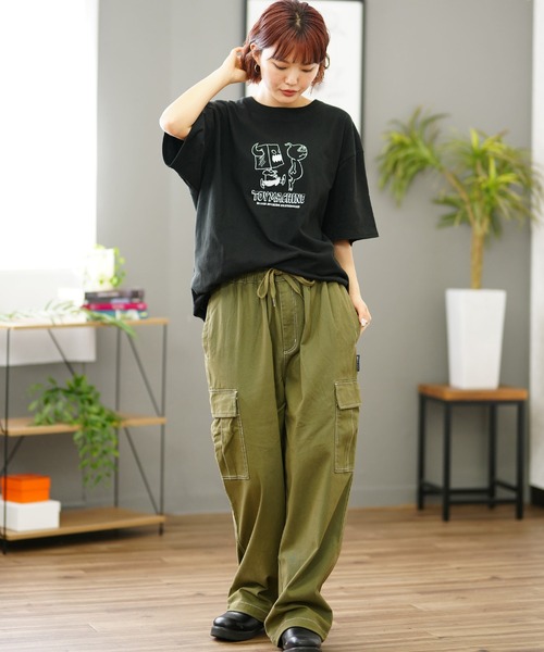 TOY MACHINE(トイ マシーン)の「【ムラサキスポーツ限定】TOY MACHINE/トイマシーン ビックシルエットTシャツ 刺繍 MTMSEST25(Tシャツ/カットソー・レディース・ブラック/ホワイト・M/L/XL)」の15枚目の写真