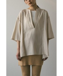 STYLEMIXER（スタイルミキサー）の「リネンミックスラダーレーストップ（シャツ/ブラウス）」