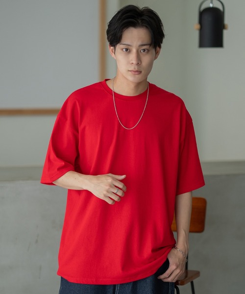 SIDEWAY STANCE(サイドウェイスタンス)の「【SIDEWAY STANCE】無地 半袖Tシャツ(Tシャツ/カットソー・メンズ・オートミール/パープル/ブラック/カーキ/ホワイト/ダークブルー/レッド/アッシュ・SMALL/MEDIUM/LARGE/X-LARGE)」の8枚目の写真