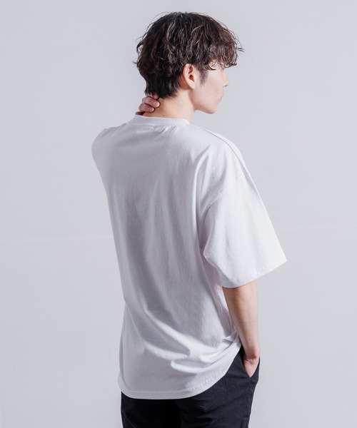 SIDEWAY STANCE(サイドウェイスタンス)の「【SIDEWAY STANCE】無地 半袖Tシャツ(Tシャツ/カットソー・メンズ・オートミール/パープル/ブラック/カーキ/ホワイト/ダークブルー/レッド/アッシュ・SMALL/MEDIUM/LARGE/X-LARGE)」の21枚目の写真