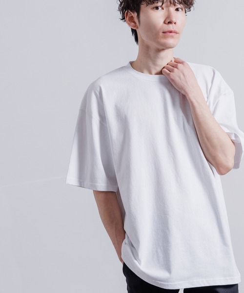SIDEWAY STANCE(サイドウェイスタンス)の「【SIDEWAY STANCE】無地 半袖Tシャツ(Tシャツ/カットソー・メンズ・オートミール/パープル/ブラック/カーキ/ホワイト/ダークブルー/レッド/アッシュ・SMALL/MEDIUM/LARGE/X-LARGE)」の22枚目の写真