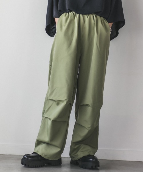 リリー様ご検討中　プルミエアロンディスモン　ナイロンパラシュートパンツ 未使用品 1er Arrondissement（プルミエアロンディスモン）の「ナイロン