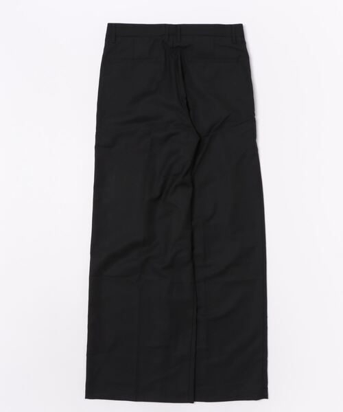 SETUP7（セットアップセブン）の「【SETUP7】オーバーワイドタックスラックスパンツ SCCH364（スラックス・メンズ・ブラック/ブラウン・M/L/XL）」の3枚目の写真