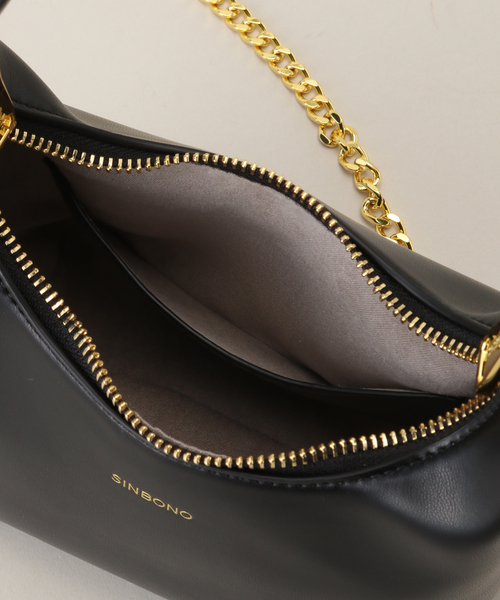B.C STOCK(ベーセーストック)の「SINBONO/シンボノ Vienna Top Handle Crossbody Bag(ハンドバッグ・レディース・ブラック・FREE)」の6枚目の写真