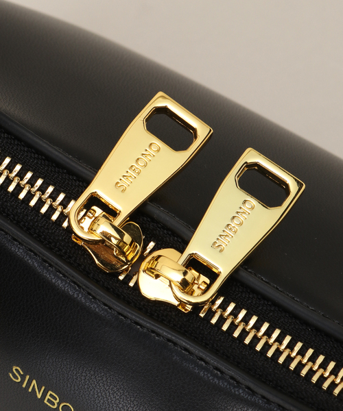 B.C STOCK(ベーセーストック)の「SINBONO/シンボノ Vienna Top Handle Crossbody Bag(ハンドバッグ・レディース・ブラック・FREE)」の7枚目の写真