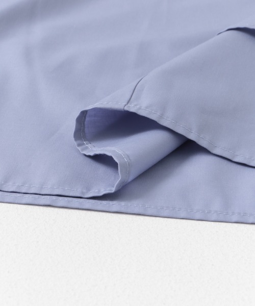 KBF(ケイビーエフ)の「ヘムタックミニシャツワンピース(ワンピース・レディース・ブルー系その他/オフホワイト/チャコールグレー・ONE)」の6枚目の写真