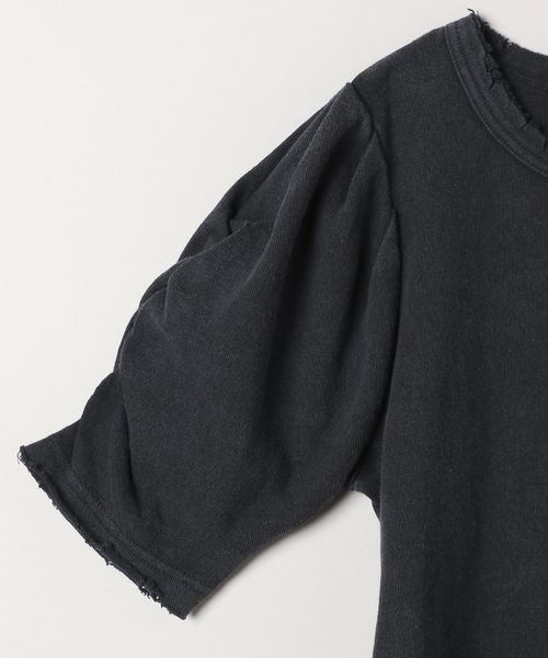 JEANASIS(ジーナシス)の「パワショルブリーチプルオーバーSS/137568(Tシャツ/カットソー・レディース・オフホワイト/ブラック/グレー・FREE)」の12枚目の写真