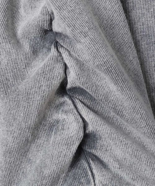JEANASIS(ジーナシス)の「パワショルブリーチプルオーバーSS/137568(Tシャツ/カットソー・レディース・オフホワイト/ブラック/グレー・FREE)」の9枚目の写真