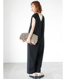 Lugnoncure | バックファスナーオールインワン(サロペット/オーバーオール)