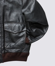 FIDELITY（フィデリティ）の「AGING GOAT LEATHER A-2 JACKET / ゴート