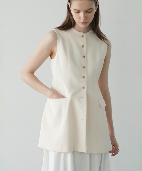 【新品】CLANE クラネ CONSTRUCTIVE LONG TOPS CONSTRUCTIVE LONG TOPS（その他トップス）｜CLANE（クラネ）の