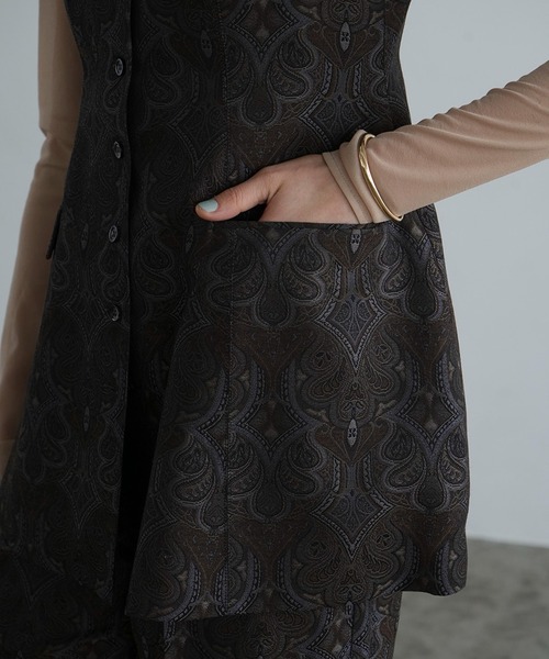 【新品】CLANE クラネ CONSTRUCTIVE LONG TOPS クラネ CLANE CONSTRUCTIVE LONG TOPS （IVORY） - ファッション通販