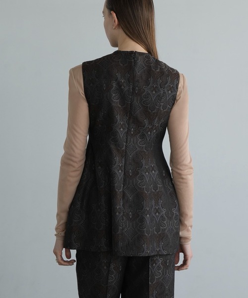 【新品】CLANE クラネ CONSTRUCTIVE LONG TOPS クラネ CLANE CONSTRUCTIVE LONG TOPS （IVORY） - ファッション