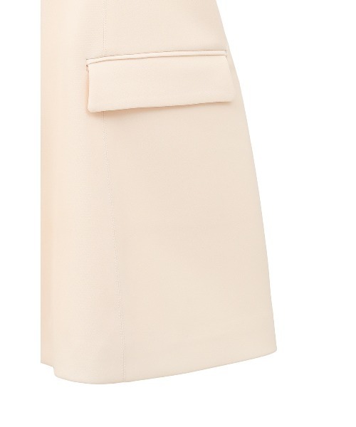 【新品】CLANE クラネ CONSTRUCTIVE LONG TOPS クラネ CLANE CONSTRUCTIVE LONG TOPS （IVORY） - ファッション