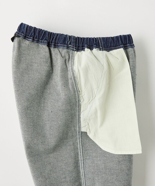 WILD THINGS（ワイルドシングス）の「【別注】＜WILD THINGS＞デニムバルーンパンツ / キッズ 140cm-160cm（デニムパンツ・キッズ・コバルトブルー/ブラック・M(140-150cm)/L(160cm)）」の16枚目の写真