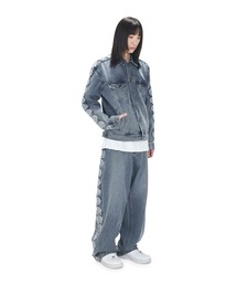 OY/オーワイ』 DIAMOND CUTTING WASHED DENIM JEANS