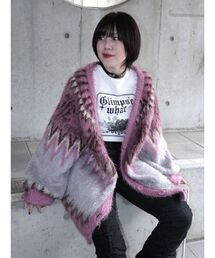 jouetie | パターンモヘアライクルーズカーデ(カーディガン/ボレロ)