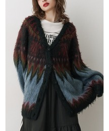 jouetie | パターンモヘアライクルーズカーデ(カーディガン/ボレロ)