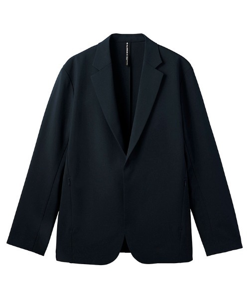 DESCENTE（デサント）の「【ALLTERRAIN I/O】テックテーラードジャケット（テーラードジャケット・メンズ・グレー系1/ブラック/ネイビー系1・M/S/L）」の3枚目の写真