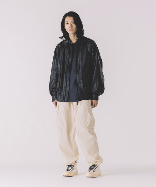 セール】FREAK'S STORE/フリークスストア フェイクレザー ジップ