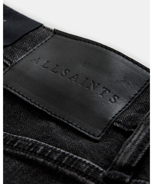 ALLSAINTS(オールセインツ)の「IGGY SLIM FIT STRETCH DENIM JEANS | IGGY スリム フィット ストレッチ デニム ジーンズ(デニムパンツ・メンズ・ブラック・33/30/32/30/31/30/30/30/28/30/34/30)」の12枚目の写真