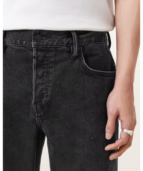 ALLSAINTS(オールセインツ)の「IGGY SLIM FIT STRETCH DENIM JEANS | IGGY スリム フィット ストレッチ デニム ジーンズ(デニムパンツ・メンズ・ブラック・33/30/32/30/31/30/30/30/28/30/34/30)」の15枚目の写真