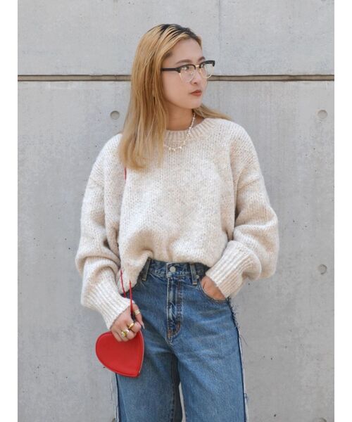 Ungrid（アングリッド）の「ハートショルダーミニバッグ（ショルダーバッグ・レディース・ブラック/レッド/シルバー・FREE）」の14枚目の写真