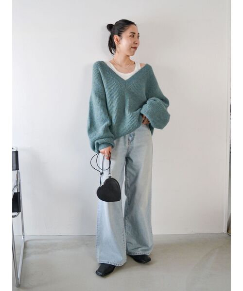 Ungrid（アングリッド）の「ハートショルダーミニバッグ（ショルダーバッグ・レディース・ブラック/レッド/シルバー・FREE）」の18枚目の写真