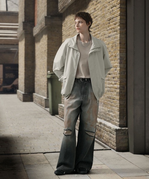 オーバーテックトラックブルゾン -ウォーターレペレント×ウィンド