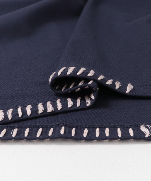 SENSE OF PLACE by URBAN RESEARCH（センスオブプレイスバイアーバンリサーチ）の「ハンドステッチルーズTシャツ（Tシャツ/カットソー・メンズ・ブラック/ネイビー/ホワイト・MEDIUM/LARGE）」の12枚目の写真