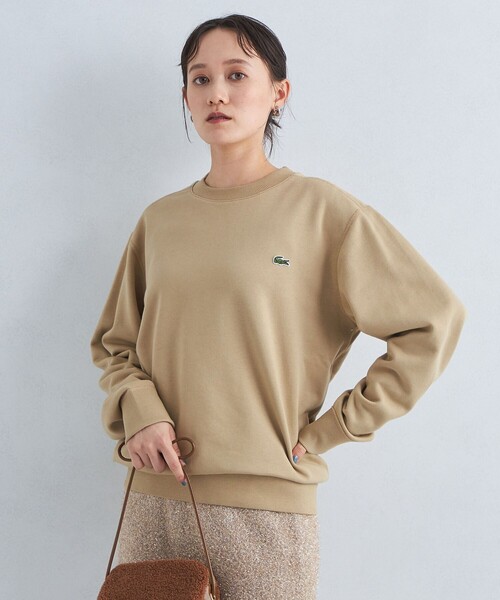 LACOSTE(ラコステ)の「<LACOSTE>ロングスリーブ スウェット(スウェット・レディース・グレー/ブラック/ベージュ・3)」の8枚目の写真