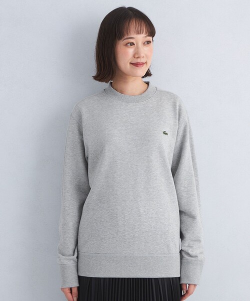 LACOSTE(ラコステ)の「<LACOSTE>ロングスリーブ スウェット(スウェット・レディース・グレー/ブラック/ベージュ・3)」の10枚目の写真