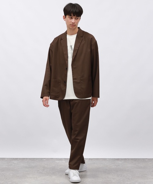 LAKOLE（ラコレ）の「箔プリントT長袖 / 145406（Tシャツ/カットソー・メンズ・グリーン/ブラック/ホワイト・MEDIUM/LARGE）」の8枚目の写真