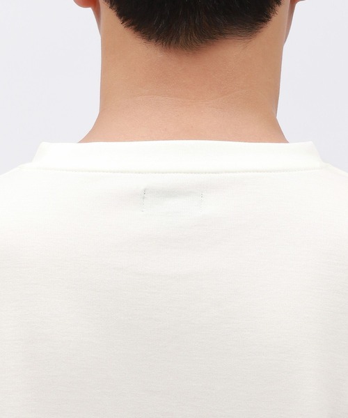 LAKOLE（ラコレ）の「箔プリントT長袖 / 145406（Tシャツ/カットソー・メンズ・グリーン/ブラック/ホワイト・MEDIUM/LARGE）」の21枚目の写真