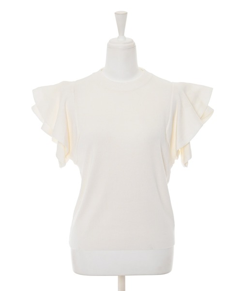Narcissus - ナルシス❤️フリルトップス sale セール】【Narcissus】フリルニットトップス（Tシャツ