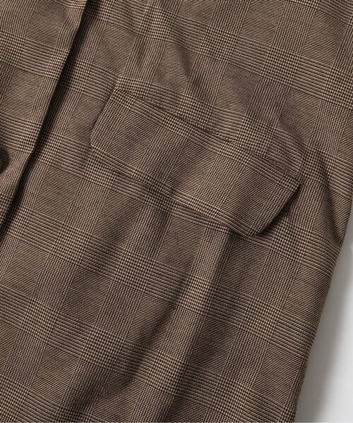 algy（アルジー）の「【セットアップ】ロングジャケット（テーラードジャケット・キッズ・ブラウン/グレー・MEDIUM/SMALL/X-SMALL/XX-SMALL）」の16枚目の写真