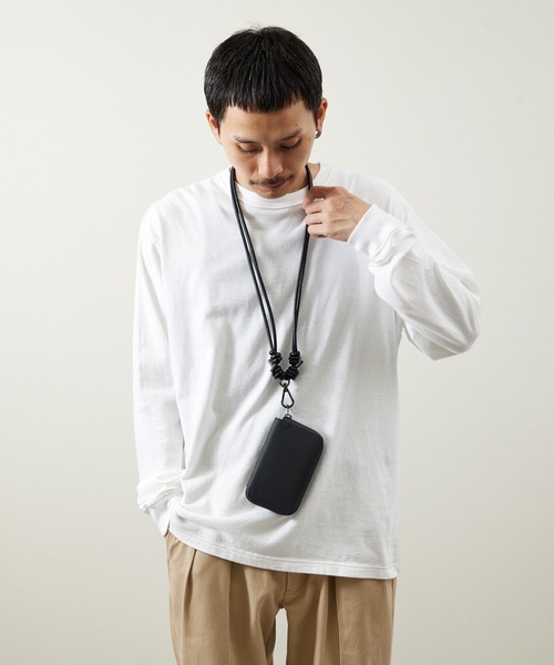 And A（アンドエー）の「ITTI イッチ / HERRIE PHONE STRING BK / STCOW ヘリーフォンストリングスマホコード マルチコード / ITTI-GOODS-059-STC-BK（スマホグッズ・メンズ・ブラック・FREE）」の10枚目の写真