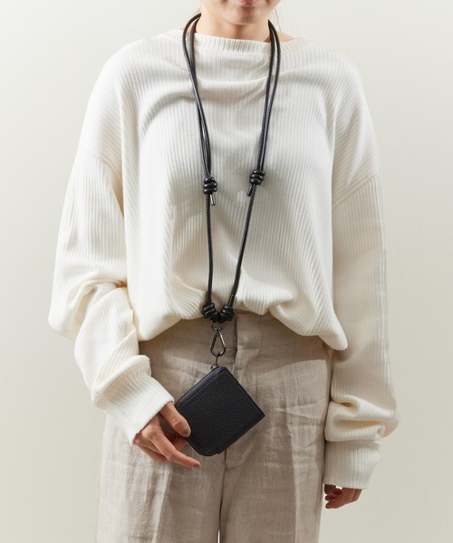 And A（アンドエー）の「ITTI イッチ / HERRIE PHONE STRING BK / STCOW ヘリーフォンストリングスマホコード マルチコード / ITTI-GOODS-059-STC-BK（スマホグッズ・メンズ・ブラック・FREE）」の11枚目の写真