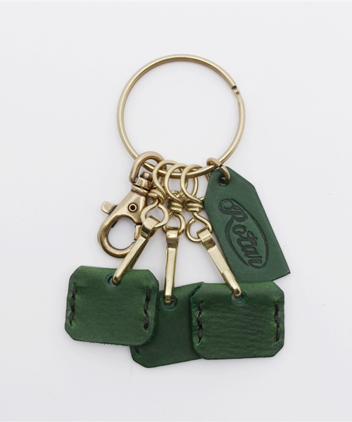 ROTAR（ローター）の「Buttero Leather Key Holder / キーホルダー / キーカバー（キーホルダー・メンズ・グリーン/ブラック/チョコ/ブルー・FREE）」の9枚目の写真