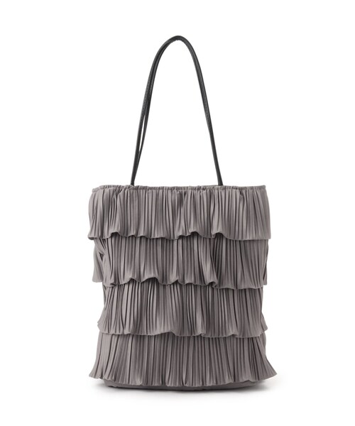 grove（グローブ）の「◆プリーツティアードトート（トートバッグ・レディース・ブラック/グレー/チャコールグレー・00）」の15枚目の写真