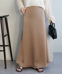 【新色追加‼/WEB限定】サテンフレアスカート