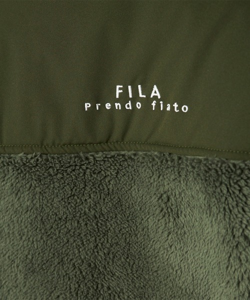FILA（フィラ）の「モコモコトラックジャケット（その他トップス・レディース・ダークグレー/アイボリー/カーキ・MEDIUM/LARGE/X-LARGE）」の17枚目の写真