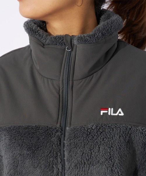 モコモコトラックジャケット（その他トップス）｜FILA（フィラ）の