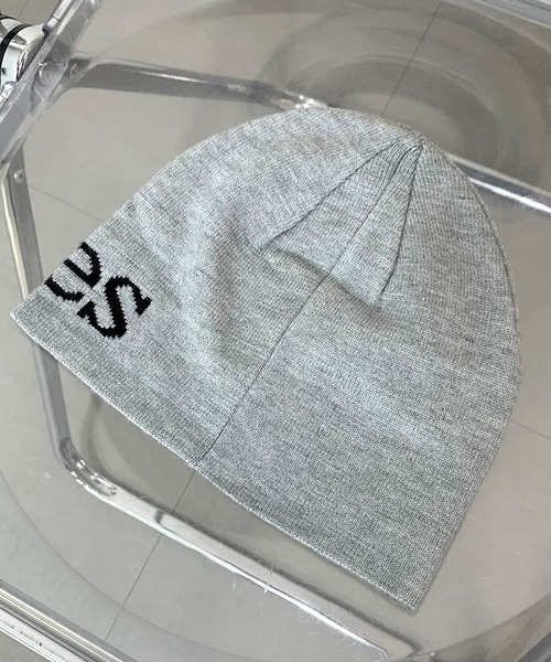 non-hedge（ノンヘッジ）の「ロゴビーニー（ニットキャップ/ビーニー・レディース・グレー/ホワイト/ブラック・FREE）」の22枚目の写真