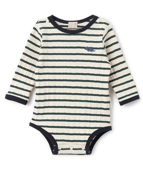 petit main（プティマイン）の「ランダムテレコBDロンパース（ロンパース・キッズ・レッド/グリーン/ネイビー・70cm/80ｃｍ）」の16枚目の写真