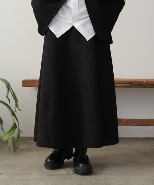 ADAWAS（アダワズ）の「ADAWAS/アダワス SHINY BOUCKE SKIRT スカート（スカート・レディース・ゴールド/シルバー/ブラック・FREE）」の2枚目の写真