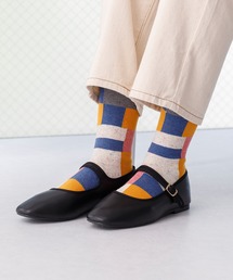 rasox（ラソックス）／　パッチワークコットンネップ